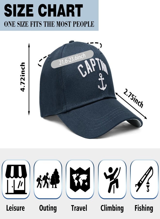 singwe Captain Hat Boat Accessories Captain Skipper Navy-Blue Baseball Cap Gorras para Hombres Originales Women Men Golf Hat - Image 4